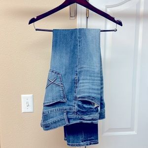 BKE Jeans, Jake, Straight, 32 waist, 34 length.